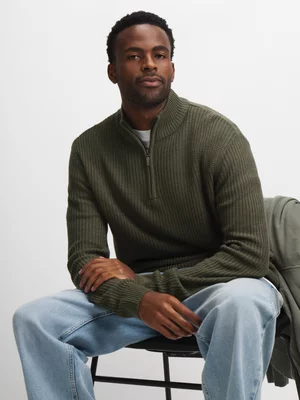 Exact Men's Fatigue Quarter Zip Jersey