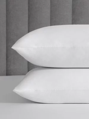 Sheraton Textiles Cotton Percale 200 Thread Count Pillowcases White