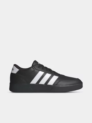 adidas Mens Breaknet 3.0 Black/White Sneakers 