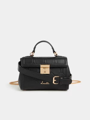 Luella Embossed Crossbody Bag