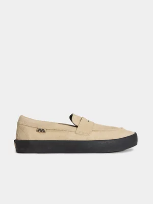 Vans Men's Skate Loafer Tan Suede Sneaker