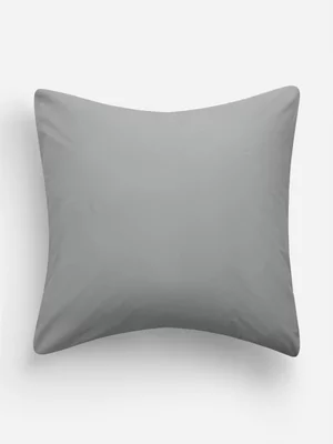 Jet Home Silver Grey 85gsm Continental Pillowcase