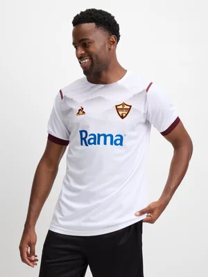 Le Coq Sportif Mens Stellenbosch FC Away 25/26 White Stadium Jersey
