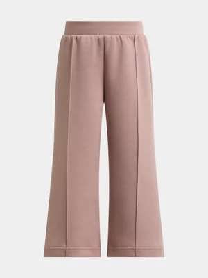 Exact Younger Girl's Mauve Pink Wide-Leg Pants 