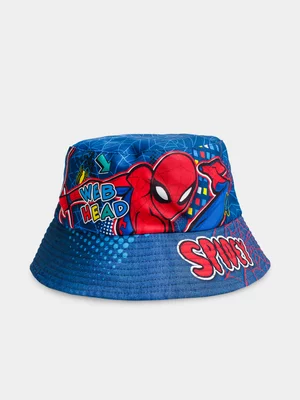Spider-Man Black Bucket Hat