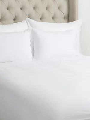 Grace Daphne Lace Trim Duvet Cover Set