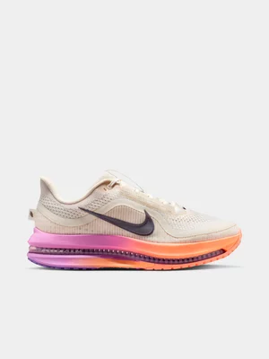 Nike Womens Pegasus Premium Orange/Purple Running Shoes 