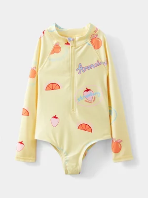 Cotton On Kids Girl Yellow Lydia Swimsuit