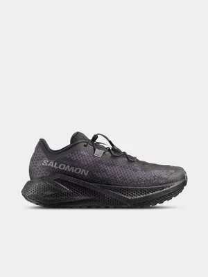 Salomon Mens Aero Glide 4 GRVL Black Trail Running Shoes 