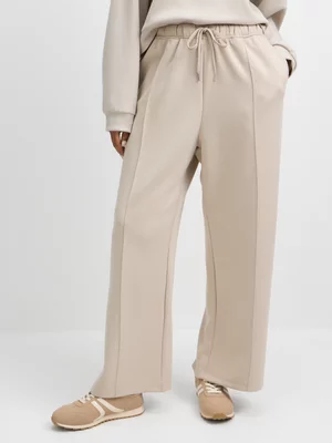 Exact Women's Natural Soft Touch Wide-Leg Sweat Pants