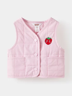 Cotton On Baby Pink Wren Vest