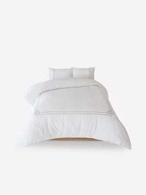 Volpes Genevieve White Duvet Cover Set
