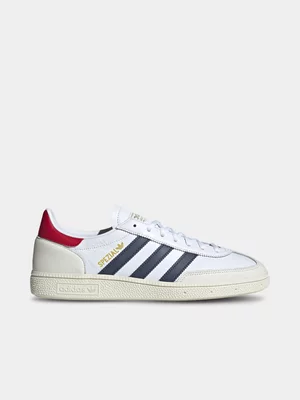 adidas Originals Men's Handball Spezial  White/Navy Sneaker