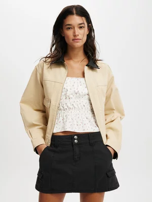 Women's Cotton On Brown Tyler Barn Jacket