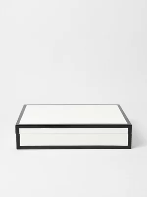 Box Black & White 7 x 24.1 x 31.8cm