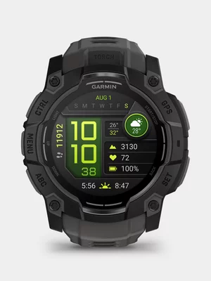 Garmin Instinct 3 50mm AMOLED Black Bezel/Charcoal Band