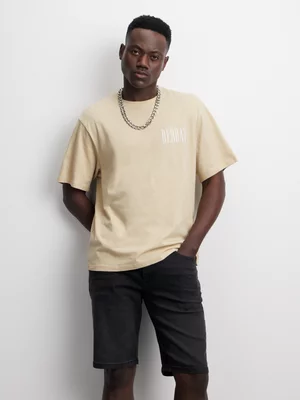 Redbat Men's Black Denim Shorts