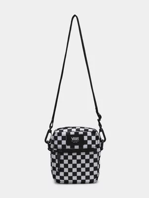 Vans Unisex Gold Bail Convertible Crossbody Black/White Bag