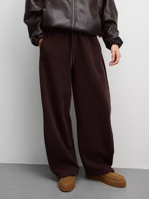 The FIX Women's Chocolate Fleece Barrel Pants