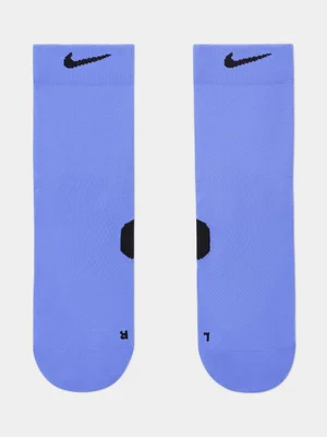 Nike Running Midweight Sapphire Micro Crew Socks 