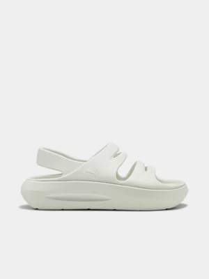 Puma Women's Flatter Sage Frost Slide