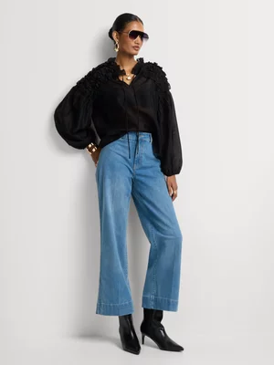 FF High Waist Wide Leg Jeans
