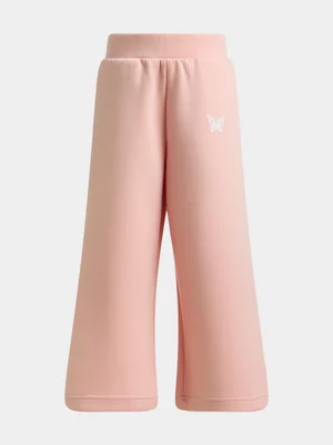 Exact Older Girl's Pink Soft Touch Wide-Leg Pants 