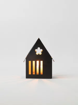 Christmas House Lantern 15 x 12 x 20cm