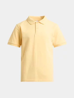 Jet Older Boys Butter Yellow Core Golfer