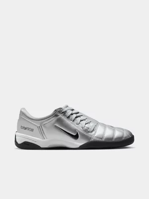 Nike Women's T90 Metallic Silver/Black Sneaker