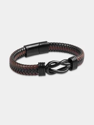 Markham Men's Braided Trim Bracelet
