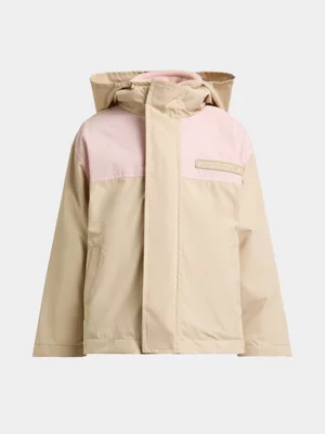 Exact Older Girl's Natural & Pink Jacket