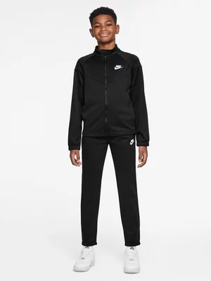 Nike Boys Sportswear Dri-Fit Black/White Tracksuit