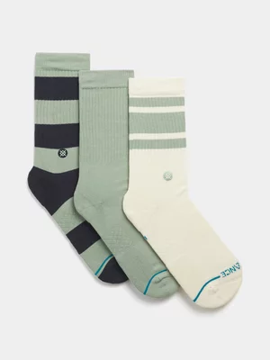 Stance Unisex 3 Pack Townie Crew Multicolour Socks