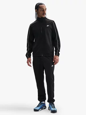 Nike Men's Club Poly-knit Black Tracksuit  
