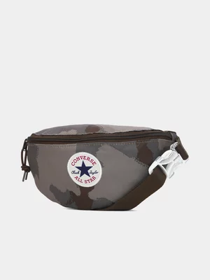 Converse Unisex Sling Camo/Brown Bag