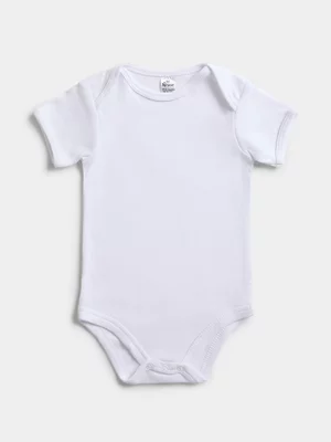 Jet Baby Boys White Body Suit