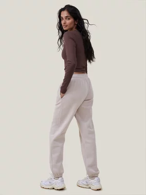Cotton On Women's Plush Essential Gym Sweatpants