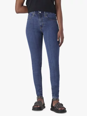 Women's Levi's Blue 720 Hirise Superskinny Z Mid Wash Jeans