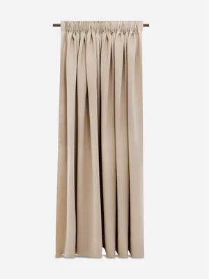 Volpes Blockout Nude Taped Unlined Curtain