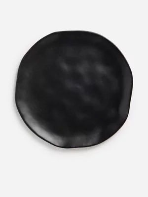 Jet Home Matte Black Organic Side Plate