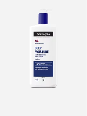 Neutrogena Deep Moisture Fast Absorbing Body Lotion  
