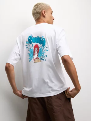 Puma Men's Sneaker Splash White T-shirt
