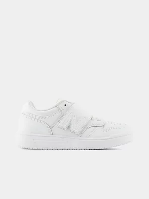 New Balance Kids B480 v1 White Sneaker
