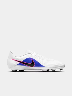 Nike Mens Tiempo Maestro Club FG/MG White/Black/Blue Boots