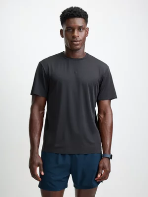 TS Mens Summit Race Day Charcoal/Black Tee