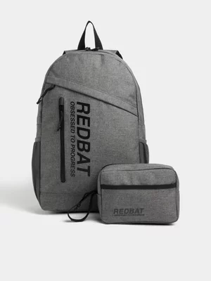 Redbat Unisex Grey Melange Back Pack