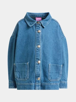 Jet Younger Girls Minnie Denim Jacket