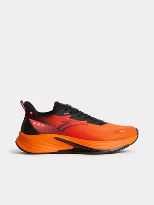 Anta Mens Rocket 6.0 Orange/Black/Red Running Shoes 