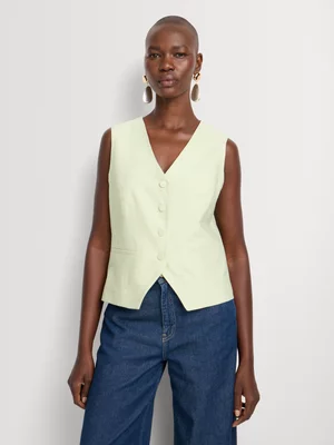 Traditional Capri Linen-like Waistcoat